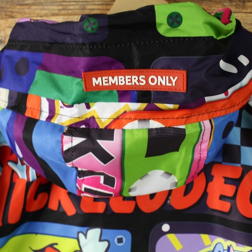 NEW Members Only X Nickelodeon Rugrats Mens Windbreaker Jacket Size M Full zip - Picture 5 of 13