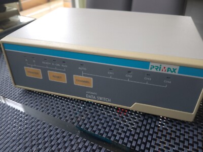 Sammler aufgepasst: RS232 SUB-D DRUCKER-UMSCHALTER 4 Computer an 2 Drucker NEU!