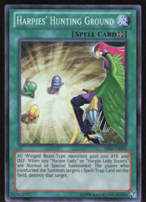 Yu-Gi-Oh Astral Pack Two #AP02-EN010 Harpies' Hunting Ground LP