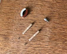 NMINT Aurora AFX Nonmagnatraction Long Step Shoes w/Springs, Magnets  Pin