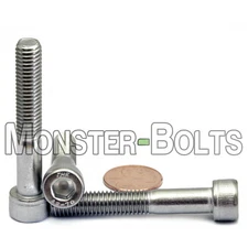 M8 Stainless Steel Socket Head Cap Screws, A2 / 18-8 Metric DIN 912, 1.25 Coarse