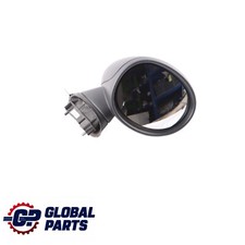Wing Mirror Mini One Cooper F55 F56 F57 Right O/S Outside Heated Black 5 Pins