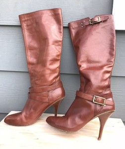 cole haan tall leather boots