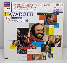 Pavarotti  Friends For War Child / Japan 1996 Laserdisc NTSC POLL-1111 w/Obi