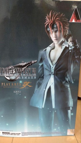 Square Enix FINAL FANTASY VII Remake PLAY ARTS Kai Reno PVC Action Figure Japan