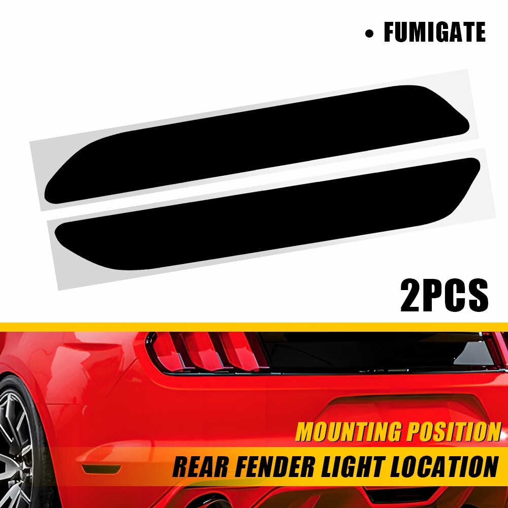 Ford Mustang 2015-2021 Side Marker Light Vinyl Wrap Cover