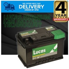 Lucas Premium 096 Car Battery 12v 74ah 4 Year Warranty