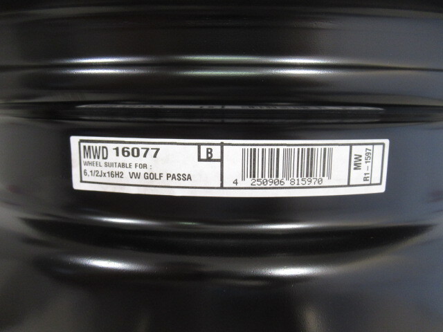 Jante tôle 16 pour VW Scirocco Jetta Eos Passat Golf 5 6 7