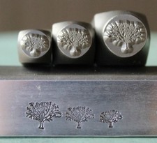 SUPPLY GUY Tree of Life 3 Stamp Metal Punch D...