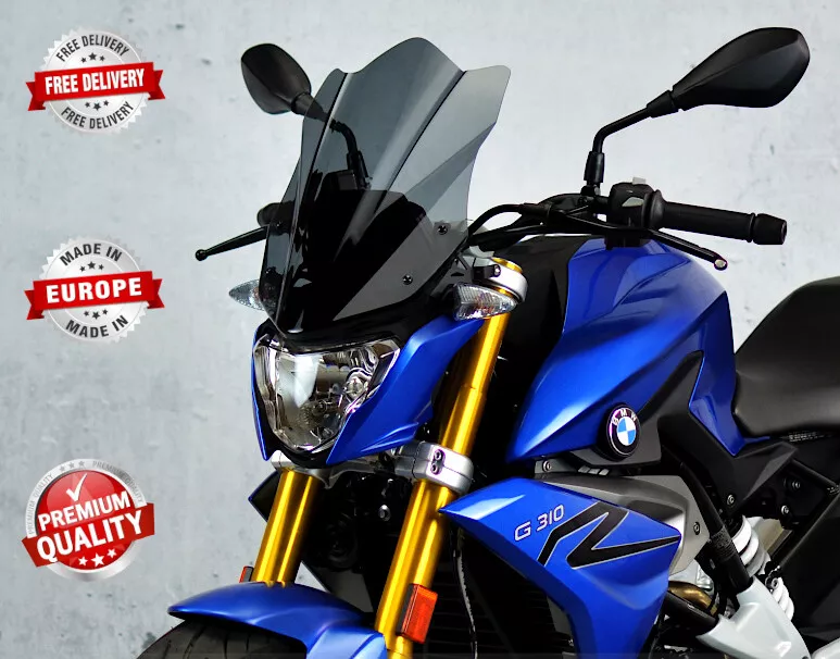 BMW G 310 R 2016 2024 TOURING SCREEN WINDSHIELD TALL WINDSCREEN