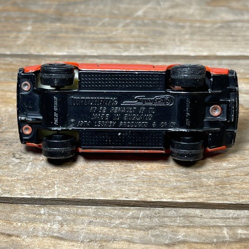 Vintage Matchbox #62 Renault 17 TL And #65 Airport Coach American Airlines - Picture 8 of 16