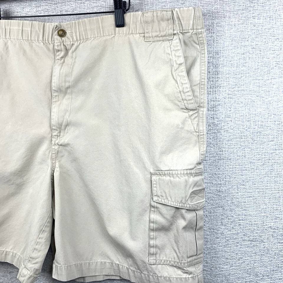 Pantalones Cortos Carga CONSENSUS Para Hombre XL Tostado Cordón Cintura Bolsillos Camping Senderismo Papá Foto 3 de 4