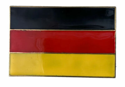 Gürtelschnalle Deutschlandflagge