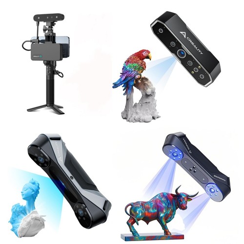 Creality 3D Scanner Cr-Scan Ferret Pro/Otter/Raptor/Raptor Pro for 3D Print Lot