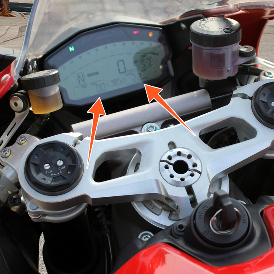 For Ducati 899 959 1299 1199 Dashboard Cover Instrument SpeedMeter Case Panel US - Изображение 4 из 4