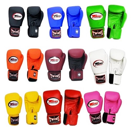 Twins Special Boxing Gloves Leather Muay Thai BGVL3 training Made in TH, 10-16oz - Picture 10 of 23