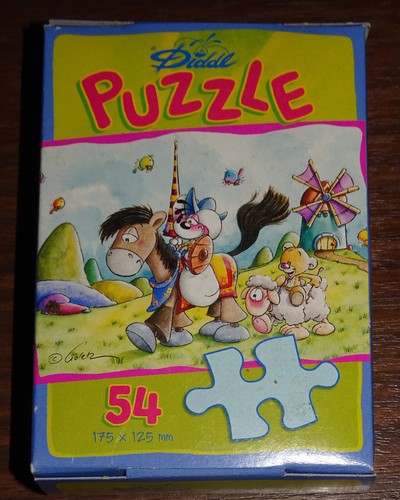 Diddl Puzzle klein AUSSUCHEN 54 Teile 175 x 125 mm komplett Raritäten - Picture 3 of 3