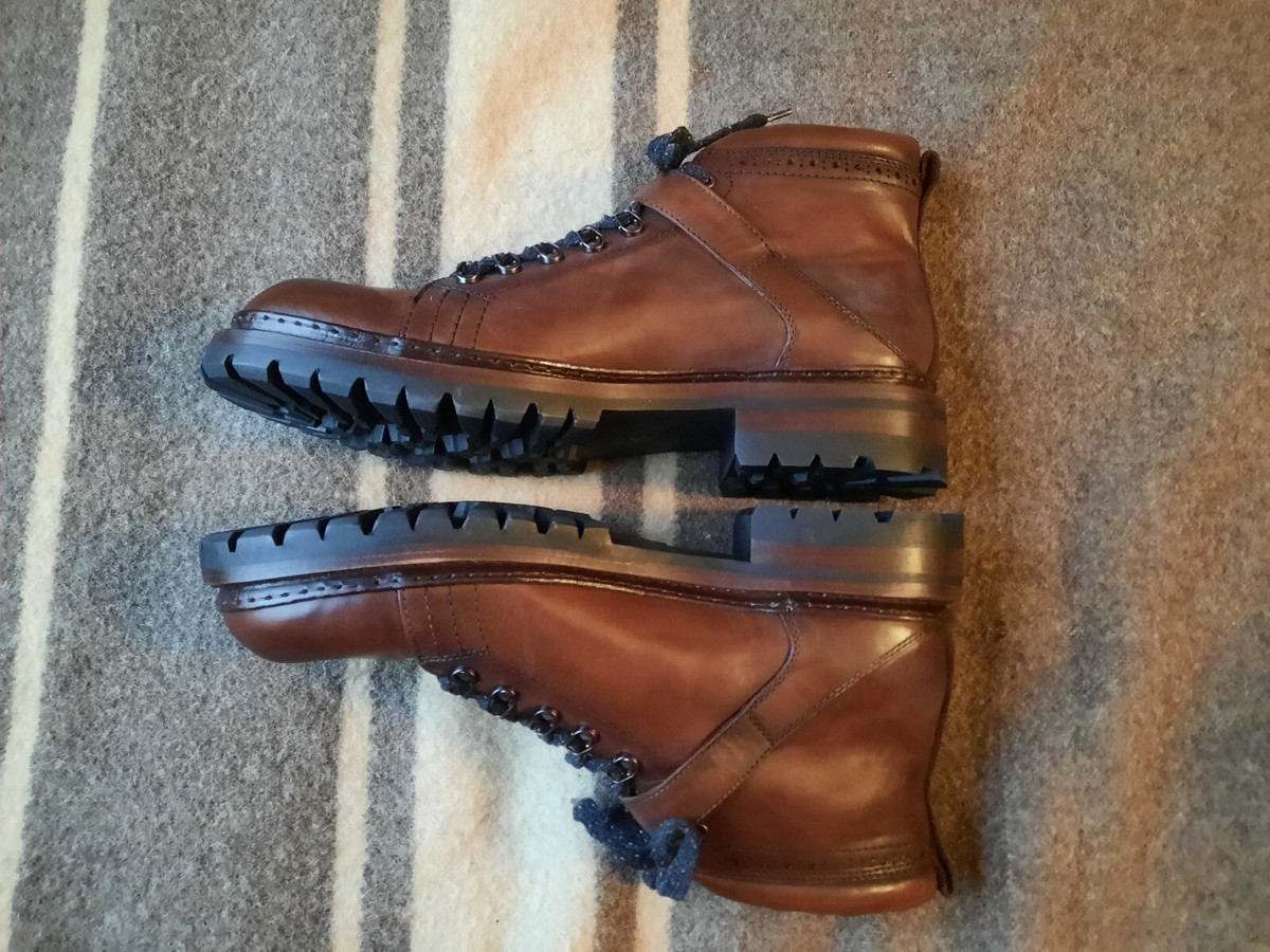 Frye George Norwegian Hiker Frye George Norwegian Hiker Boot In Cognac 9.5M Brand New | eBay main image 2