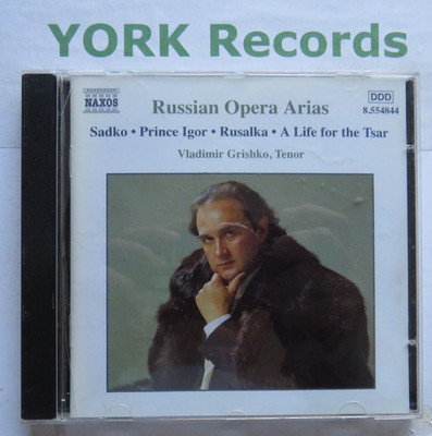 RUSSIAN OPERA ARIAS - VLADIMIR GRISHKO - Excellent Condition CD Naxos