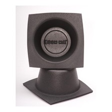 DEI Speaker Baffle 50321; 5.25 in. Round Slim, 6.5 in. x 6.5 in. x 2.5 in., Pair