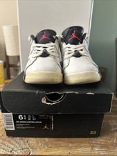 Nike Air Jordan 6 Retro Low Infrared 23 Black Size 6.5Y 768881-123 W/ Box
