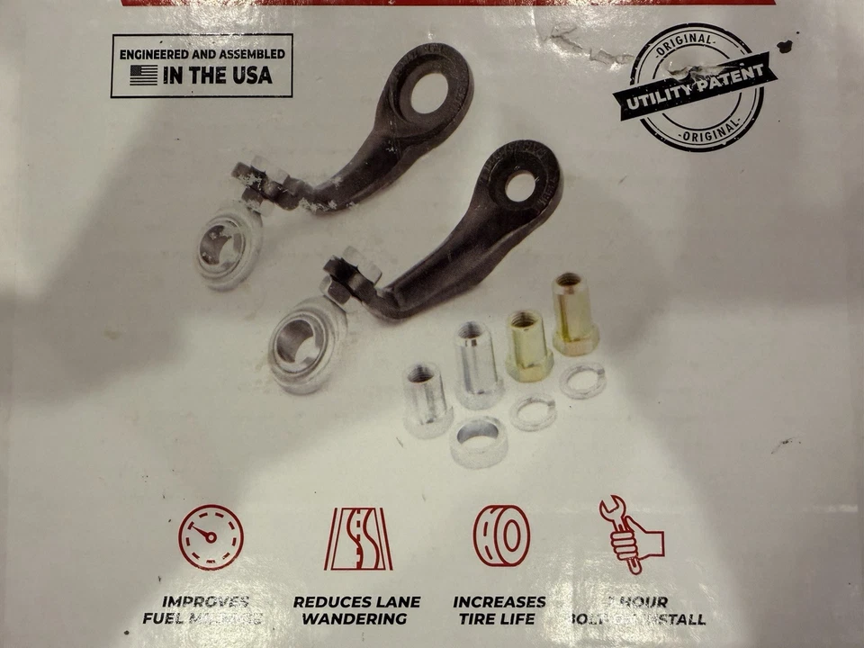 Cognito Forged Pitman Idler Arm Support Kit Silverado/Sierra for 2011-2022 Silve - Image 3 of 3