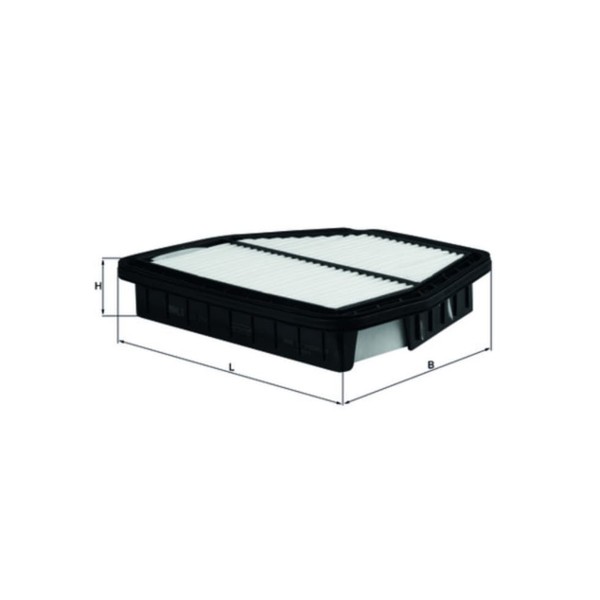 Luftfilter Mahle LX 2965 FüR Opel Chevrolet Antara A Captiva Sport-image