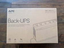 APC BE425M 6 Outlets 425VA 120V 180J Battery Back-UPS and Surge Protector Black