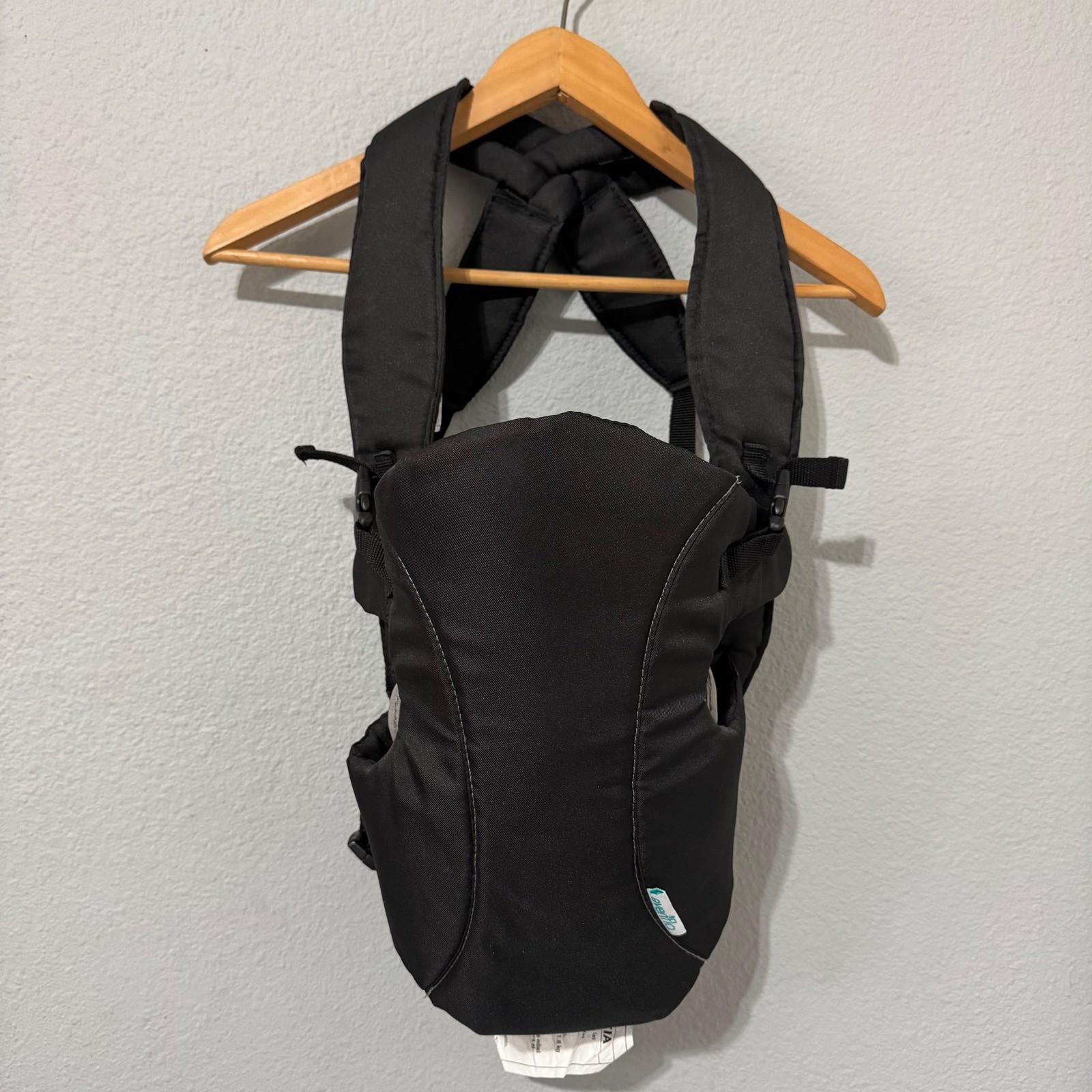 Evenflo Black Infant Baby Carrier Backpack Holder Pouch 7-26