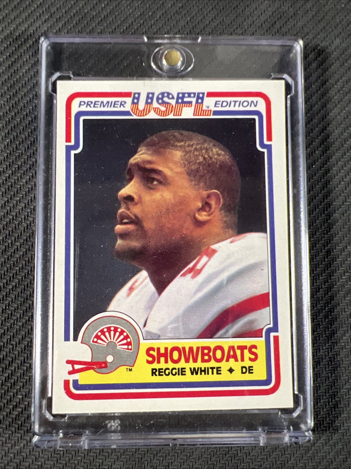 1984 Topps USFL Reggie White #58 Rookie