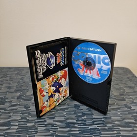 SEGA SATURN Sonic Jam PAL Complete | Tested & Working | Disc Manual Case