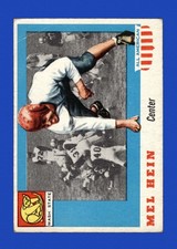 1955 Topps All-American Set-Break # 28 Mel Hein RC SP VG-VGEX (crease) *GMCARDS*