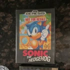 SEGA Sonic the Hedgehog Not For Resale Platformer Game for Sega Genesis