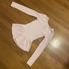Mondor Girl Pink Velvet Figure Skating/Gymnas...