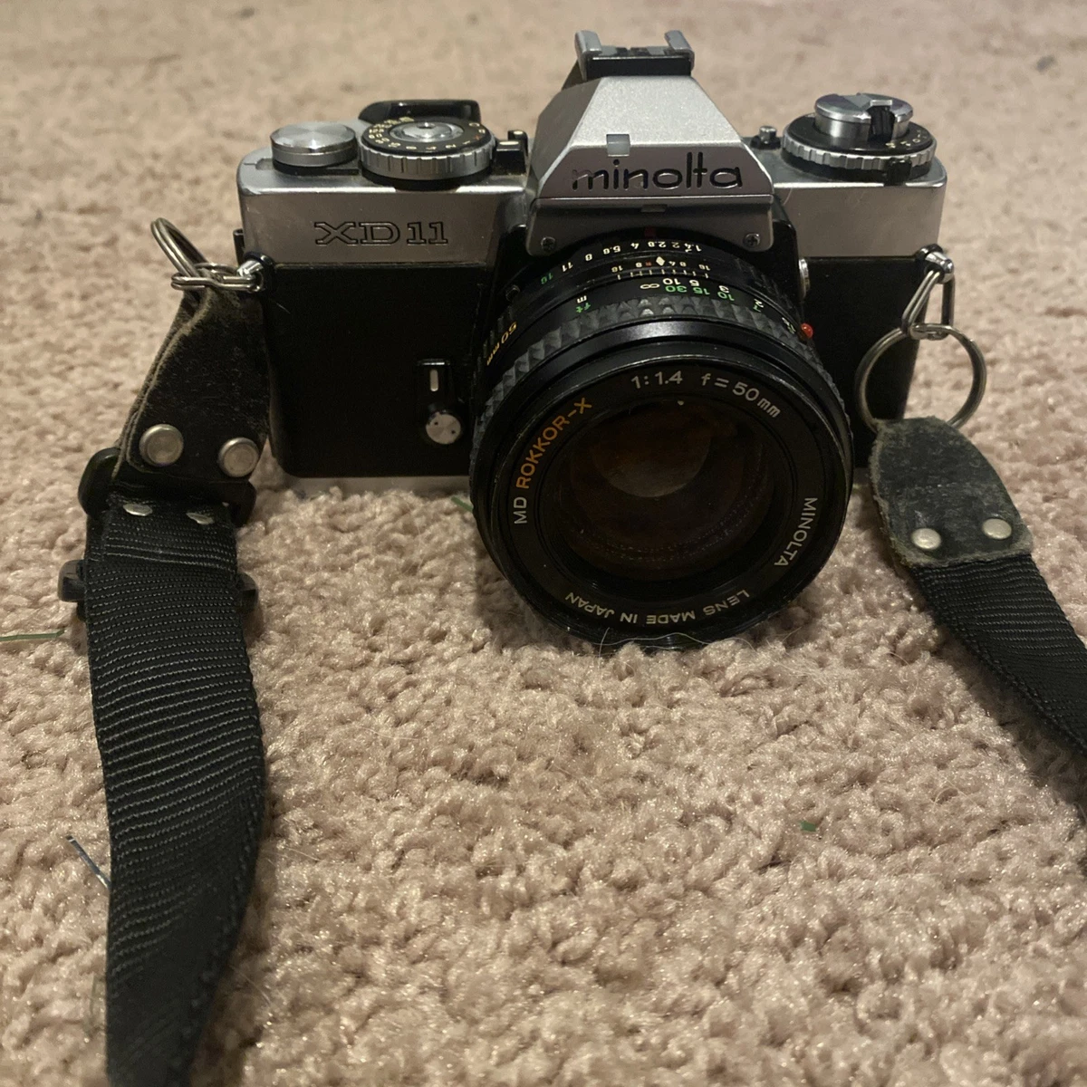 フィルムカメラ Minolta XD film camera フィルム一眼レフ】MINOLTA XD 外観レビュー | 収差Love