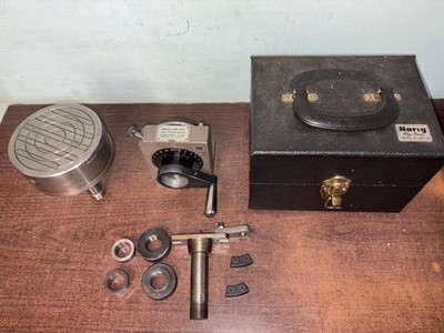 Harig UNI-DEX  5C Collet Indexing Grinding Fixture With Eclipse Magnetic Chuck
