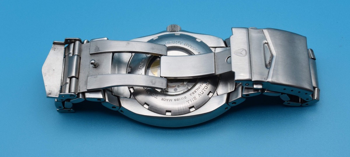NIXON 200 METER 腕時計 Nixon “The Automatic” 200 Meter Stainless Steel 25 Jewel