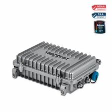 TRENDnet TI-OBF711, Industrial Outdoor 10G SFP+ to 10G PoE++ Media Converter