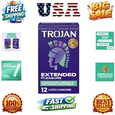 Extended Pleasure Condoms, Condoms, 12 Count