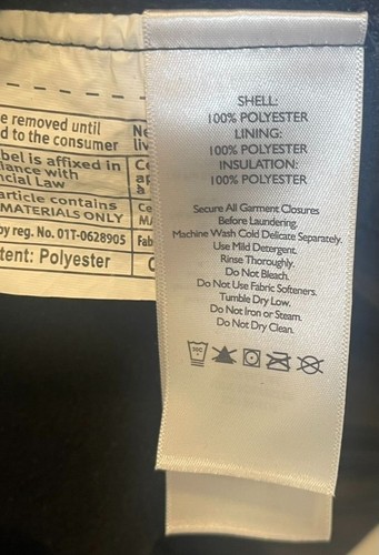 Eddie Bauer Damen Full-Zip Steppjacke schwarz leichte Oberbekleidung - 2XL - Bild 5 von 8