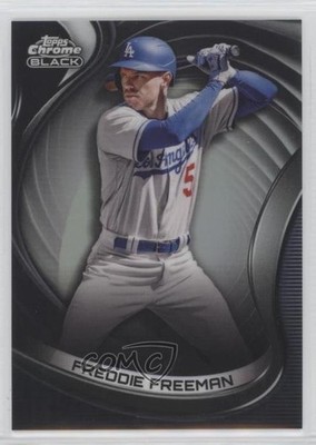 2022 Topps Chrome Black Refractor 74/199 Freddie Freeman #73 8xz