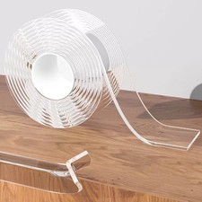 Clear Edge Protector Strip Sharp Edge Wrap Cover Tape,1.18 in x 9.84 FT,Self ...