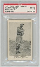 1921 E121 Series 80 44 Harry Hooper PSA 2 721115
