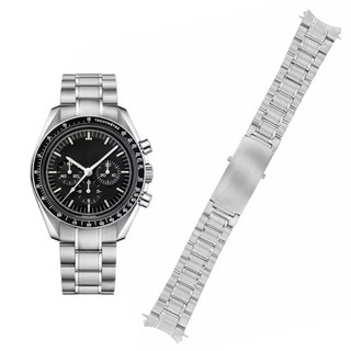 20mm Solid Stainless Steel Strap Bracelet compatible for Omega Speedmaster 501