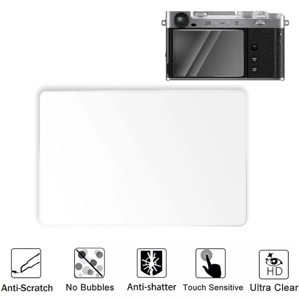For Fuji X-E5 Camera Tempered Glass Screen Protector Cover; Guard D3P8 - Image 3 of 4