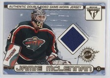 2001-02 Pacific Private Stock Titanium Jamie McLennan Filip Kuba #70 10c6