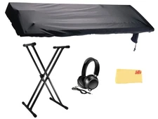 Gearlux Stretchy Keyboard Dust Cover for 88-Key Digital Pianos (60 x 22 x 8 Inch