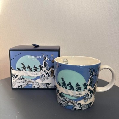 NEW Arabia Moomin Mug Jorney For Finnair 100th Anniversary 2023 Limited Edition