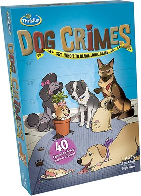 ThinkFun Dog Crimes Logic Game and Brainteaser
