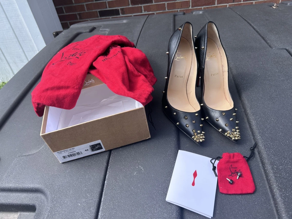 Christian Louboutin Women's Gold Spikes for sale - eBay